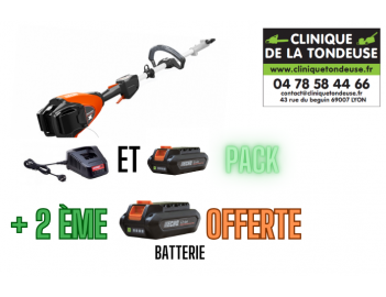 DPAS-2600/C1 BATTERIE + CHARGE + 2ème BATTERIE OFFERTE