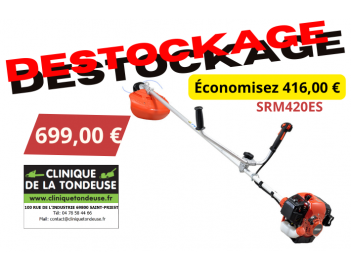 DESTOCKAGE ECHO SRM 420 ES 699,00 € Économisez 416,00 €