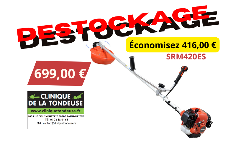 DESTOCKAGE ECHO SRM 420 ES 699,00 € Économisez 416,00 €