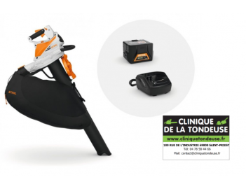 SHA 56 Souffleur aspirateur Pack batterie chargeur Stihl SA022000000 machine nettoyage extérieur maison espaces verts