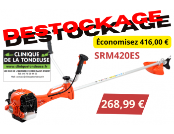 DESTOCKAGE ECHO SRM 420 ES 699,00 € Économisez 416,00 €