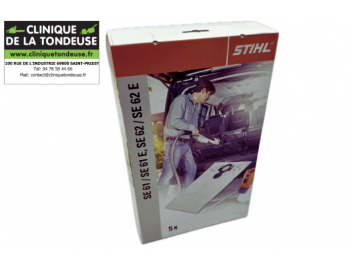 LOT 5 SACS POUSSIERE DOUBLE EPAISSEUR STIHL 49015009004