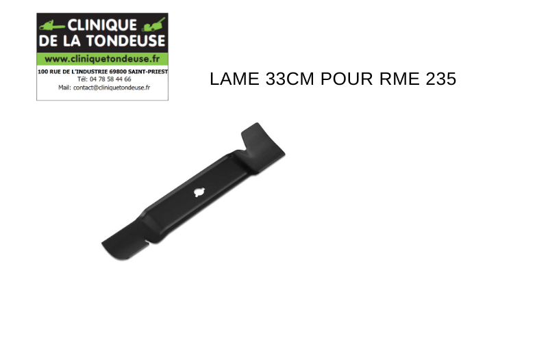 LAME 33CM POUR RME 235 STIHL 63117020100  accessoires tonte machine motoculture espaces verts