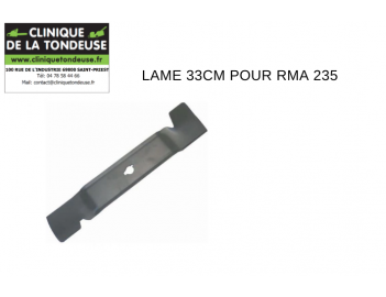 Lame 33cm pour tondeuse électrique RMA 235 Stihl 63117020110 accessoires tonte machine motoculture et espaces verts