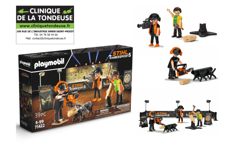 04216000137 PLAYMOBIL SET TIMBERSPORTS EDITION