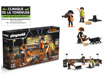 04216000137 PLAYMOBIL SET TIMBERSPORTS EDITION