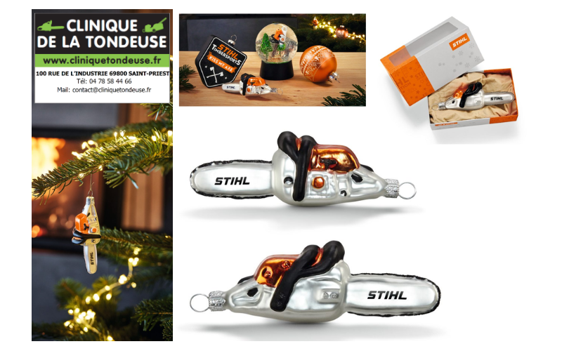 04208000003 BOULES DE NOEL TRONCONNEUSE clinique de la tondeuse